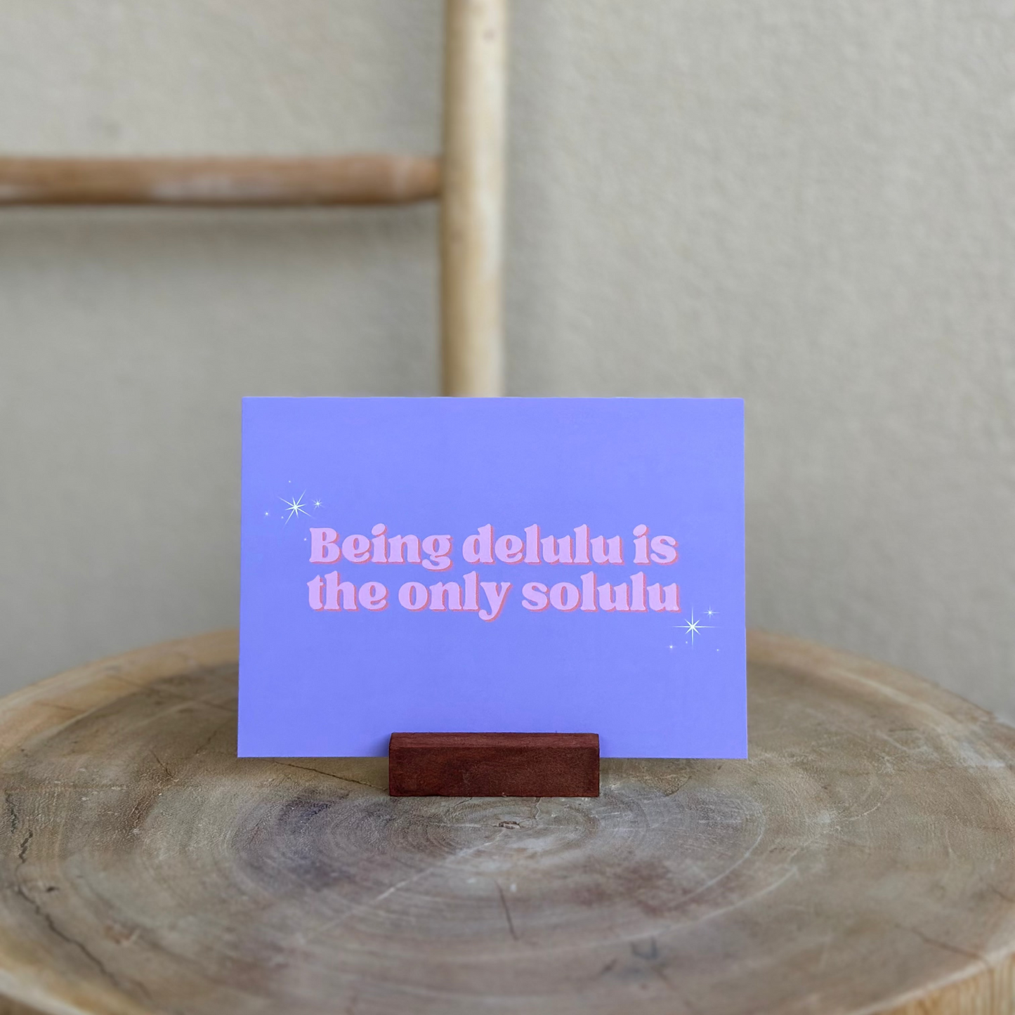 Being delulu is the only solulu