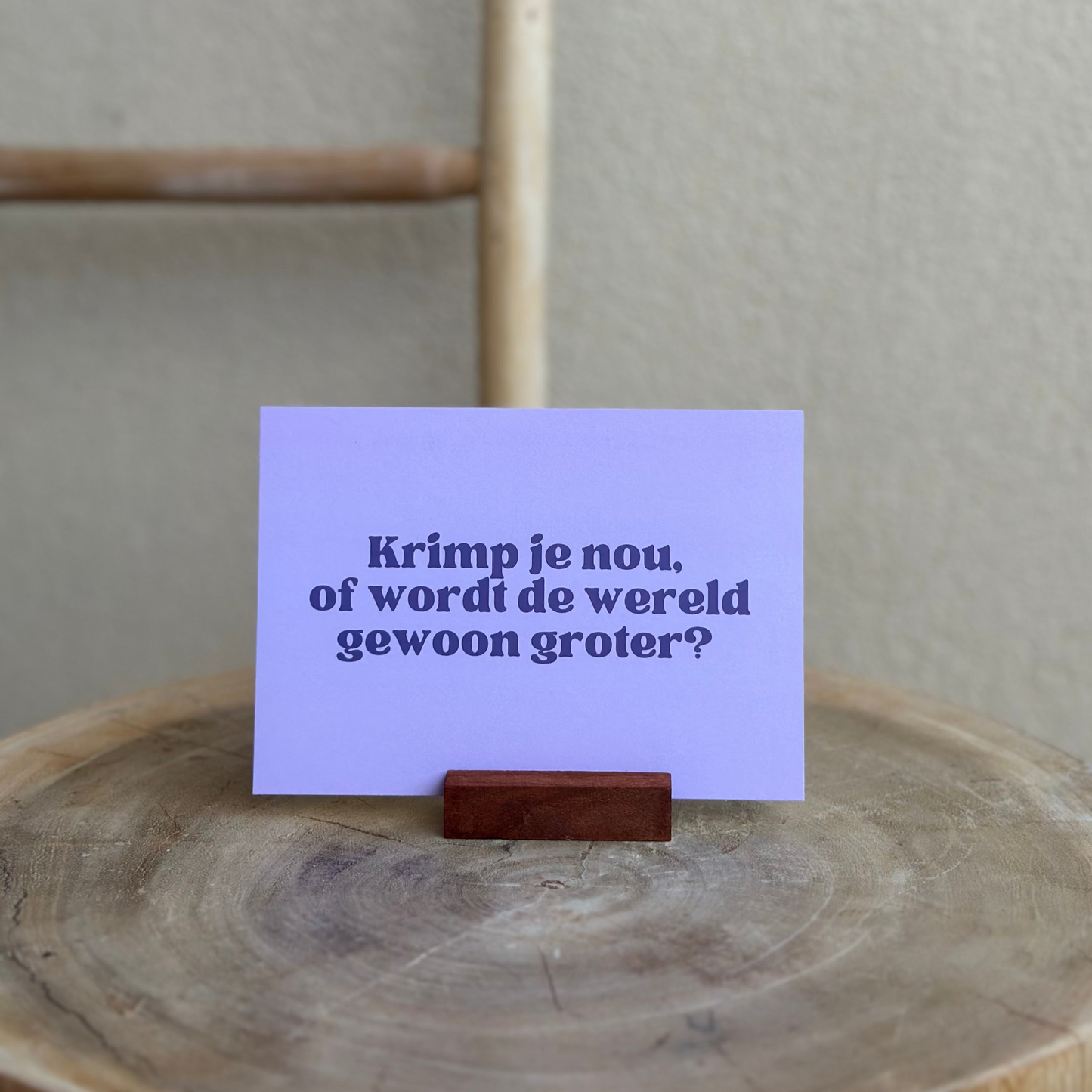 Krimp je nou, of wordt de wereld gewoon groter?