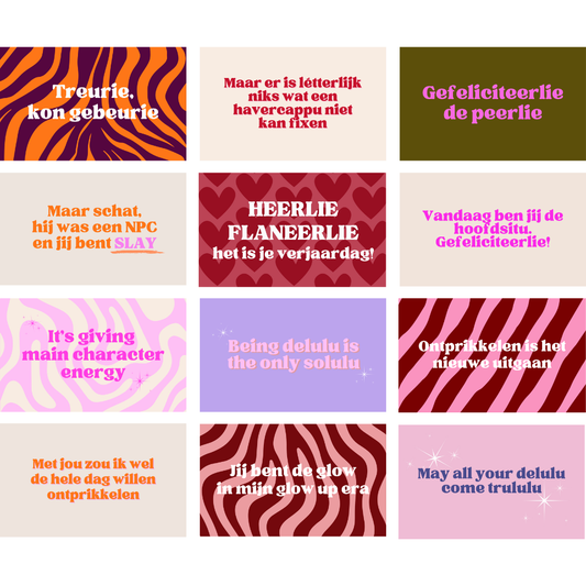 Gen Z Set - 12 kaarten