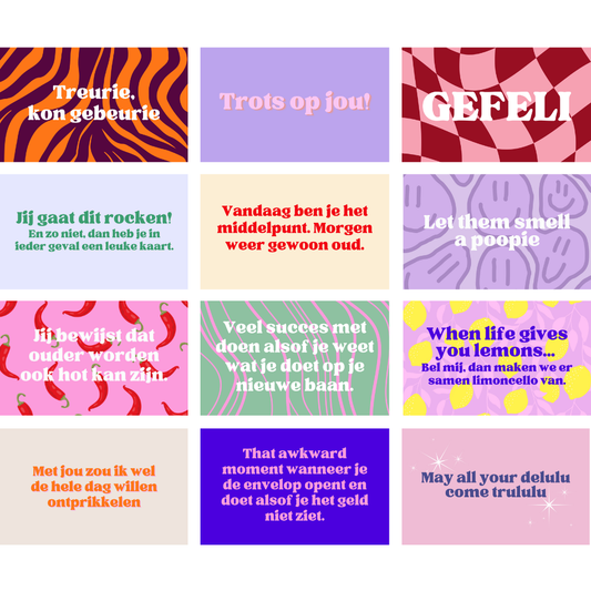 Mix Set - 12 kaarten